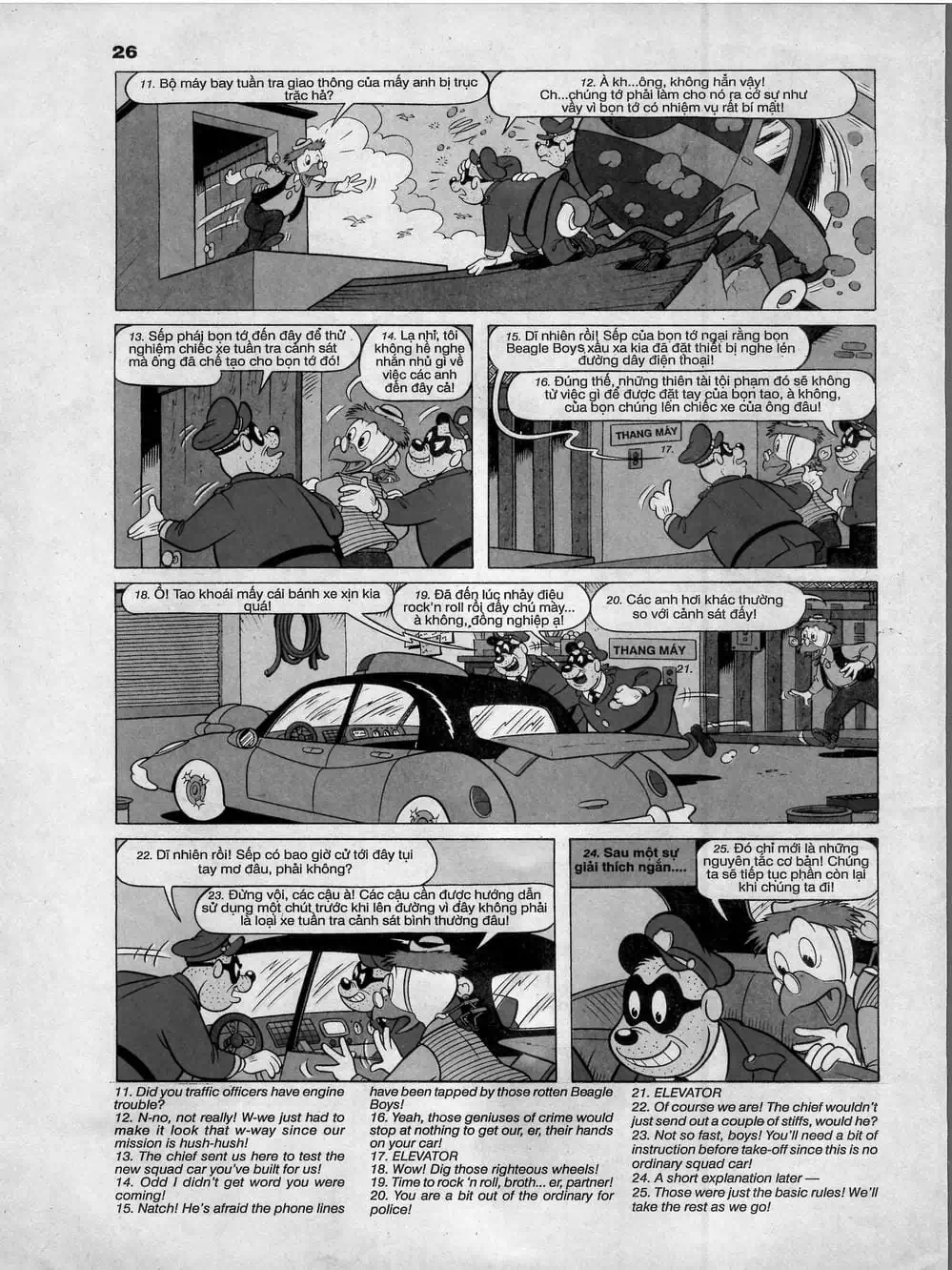 Truyện Tranh Donald Và Bạn Hữu trang 2