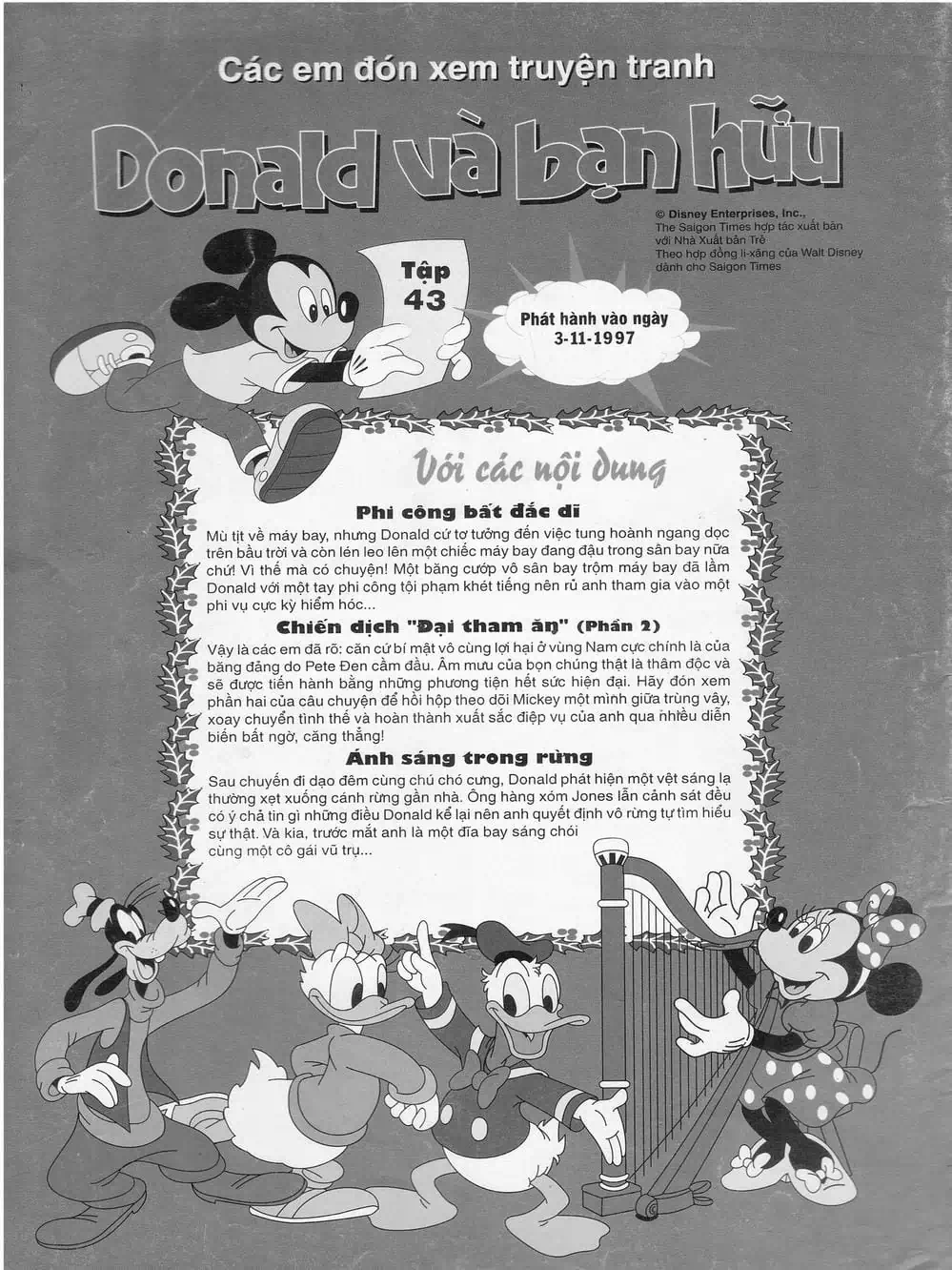Truyện Tranh Donald Và Bạn Hữu trang 2