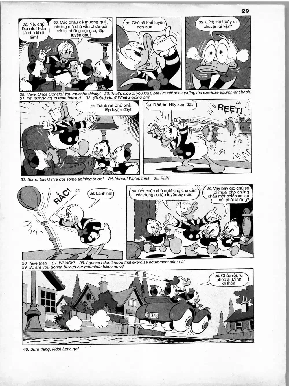 Truyện Tranh Donald Và Bạn Hữu trang 2