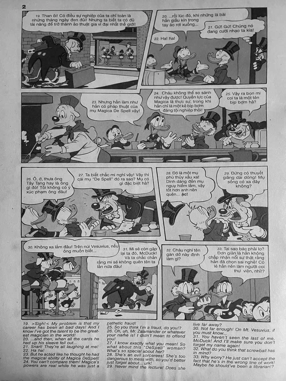 Truyện Tranh Donald Và Bạn Hữu trang 2