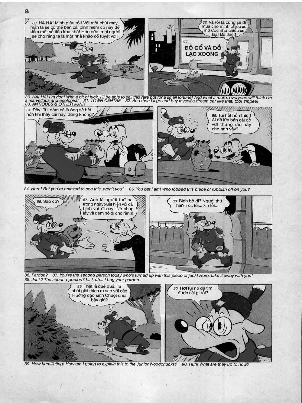 Truyện Tranh Donald Và Bạn Hữu trang 2