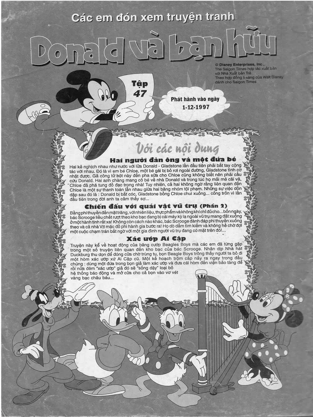 Truyện Tranh Donald Và Bạn Hữu trang 2