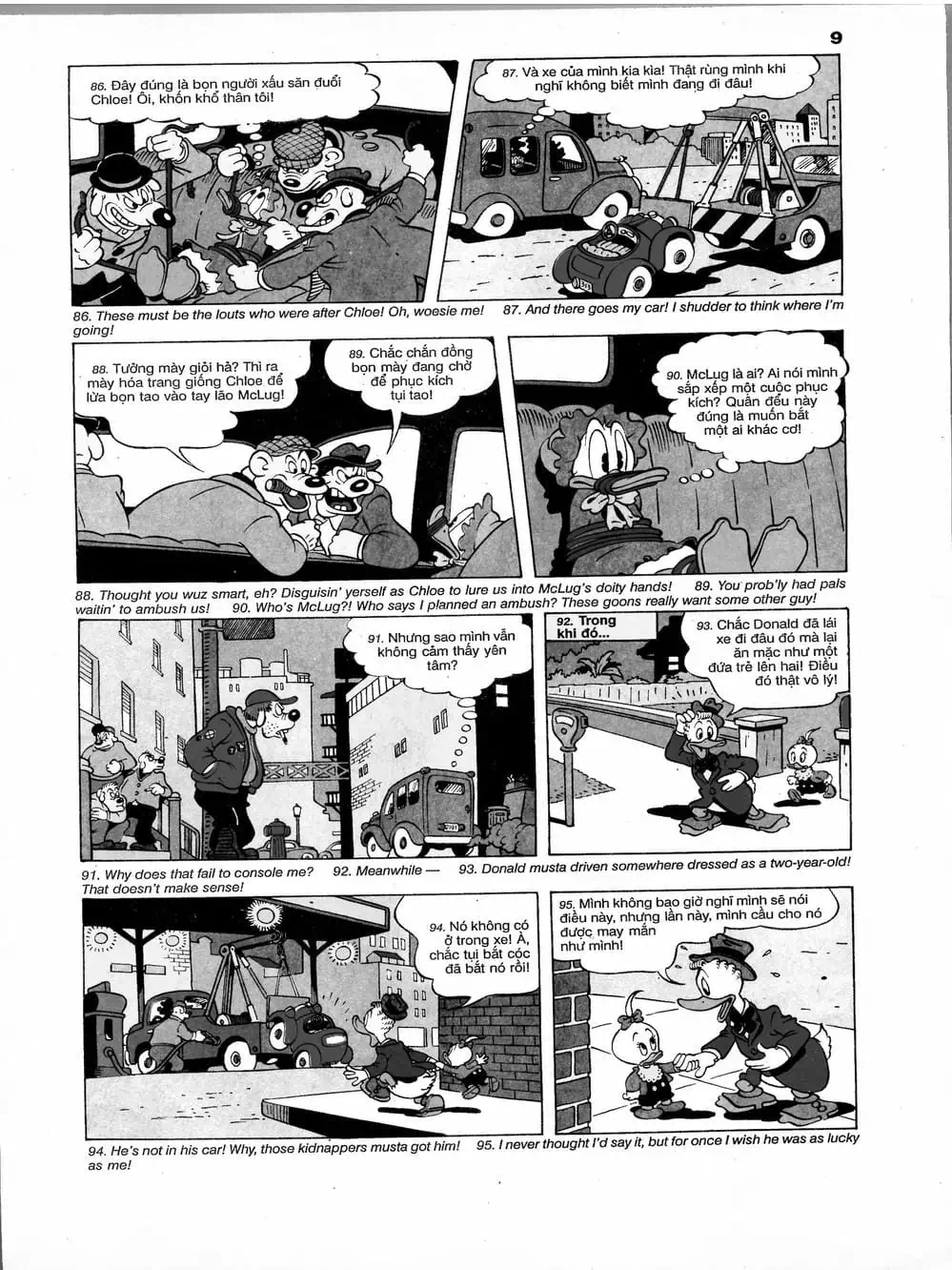 Truyện Tranh Donald Và Bạn Hữu trang 2