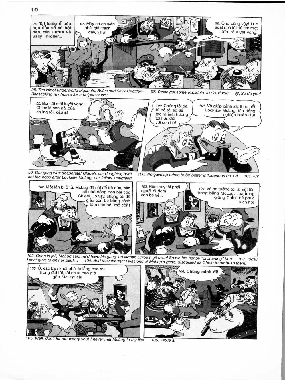 Truyện Tranh Donald Và Bạn Hữu trang 2