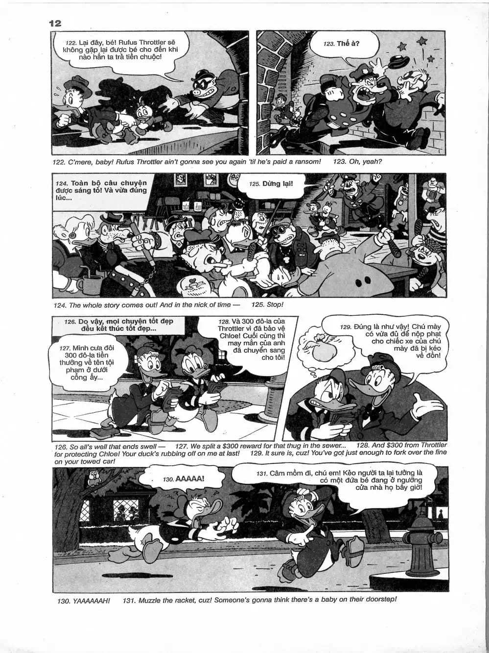 Truyện Tranh Donald Và Bạn Hữu trang 2