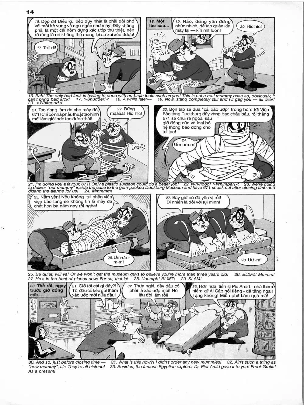 Truyện Tranh Donald Và Bạn Hữu trang 2