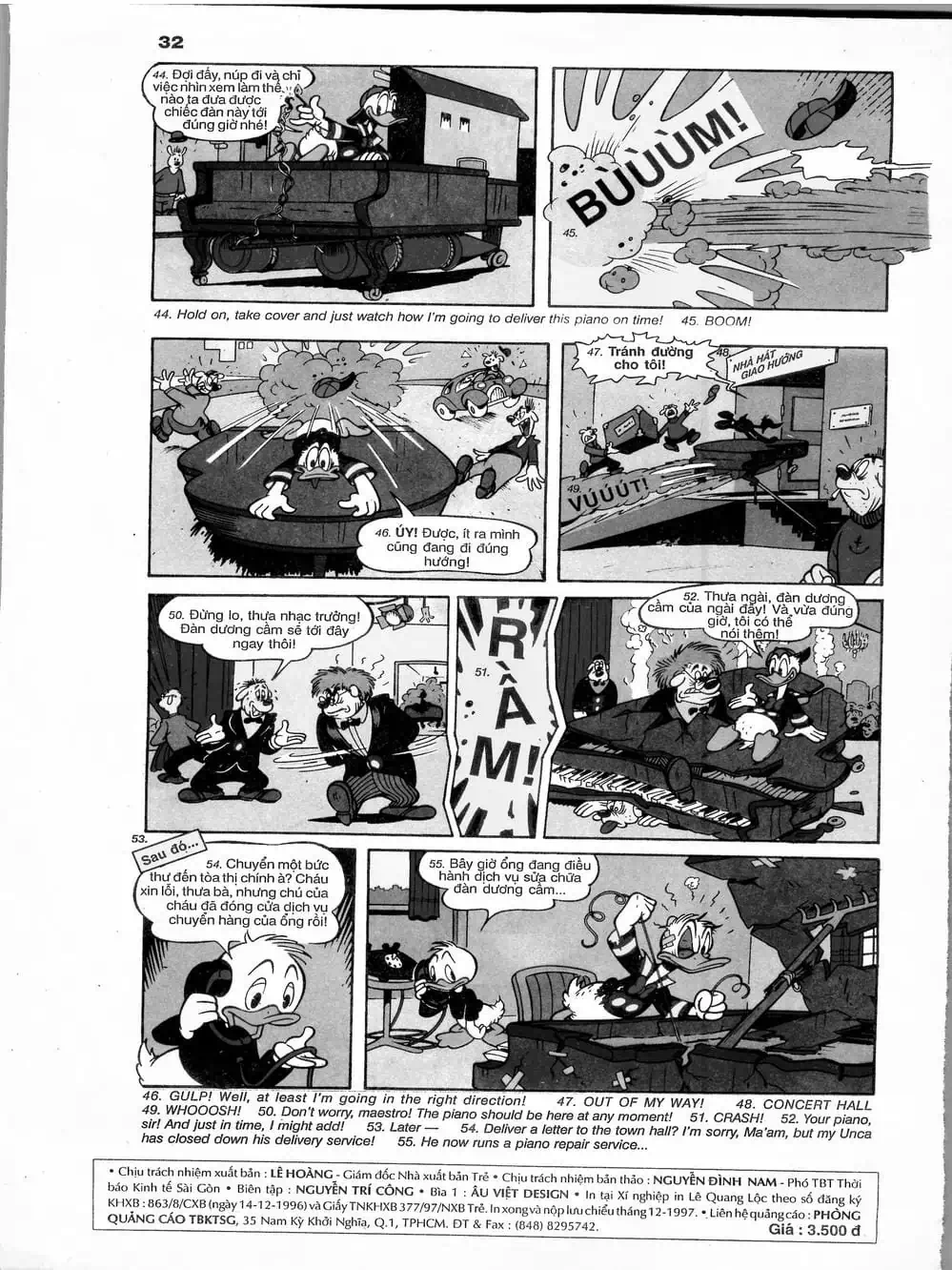 Truyện Tranh Donald Và Bạn Hữu trang 2