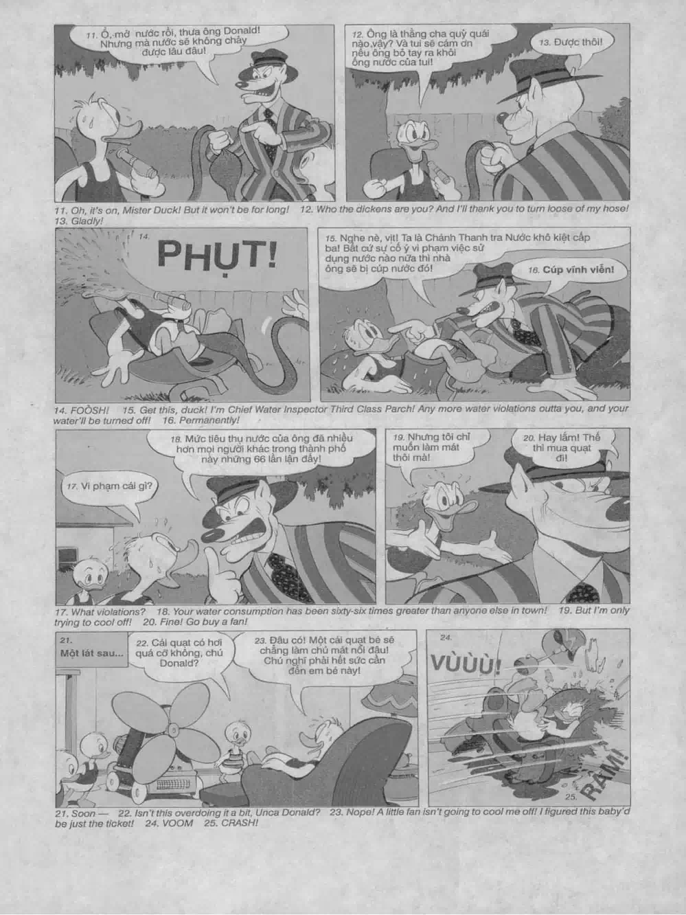 Truyện Tranh Donald Và Bạn Hữu trang 2