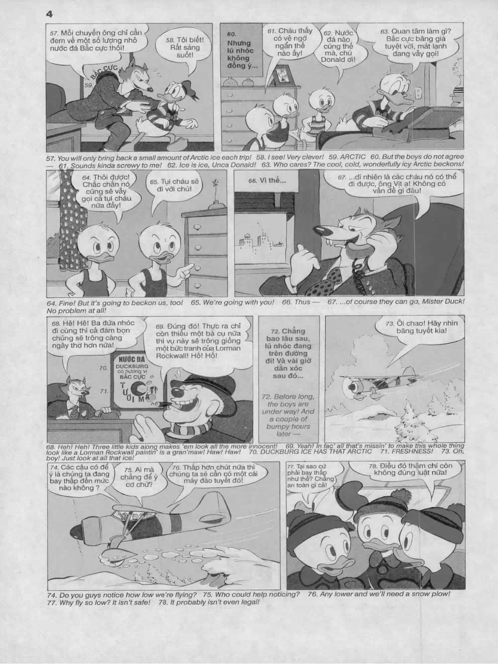 Truyện Tranh Donald Và Bạn Hữu trang 2
