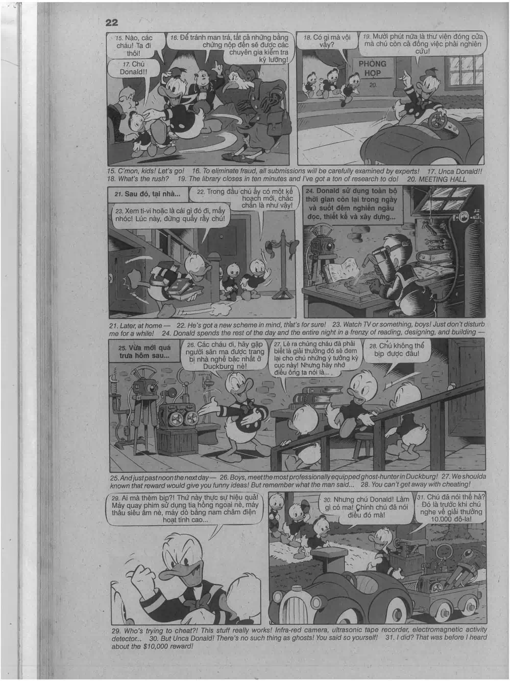 Truyện Tranh Donald Và Bạn Hữu trang 2