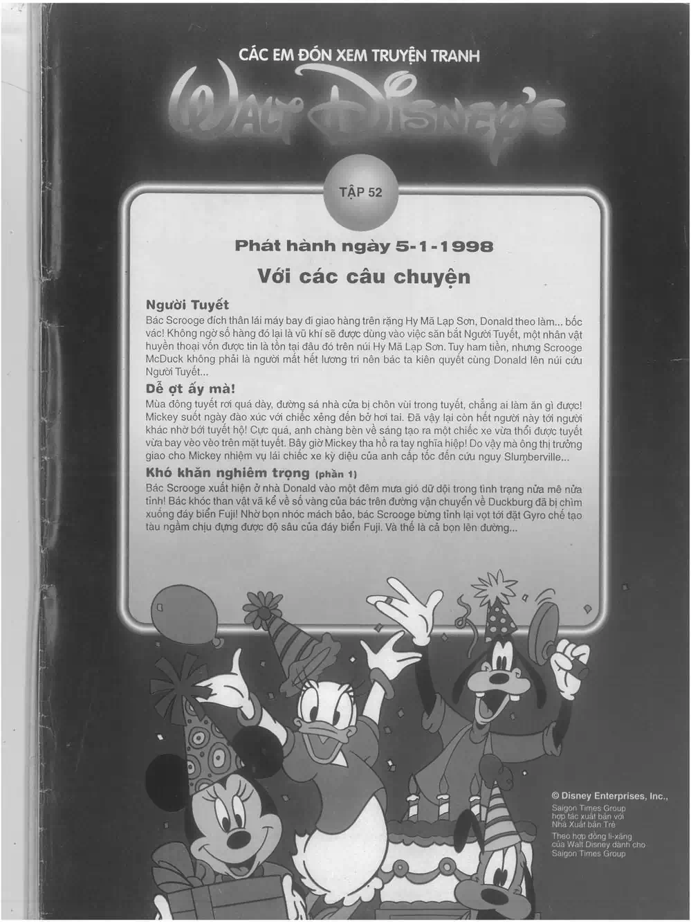 Truyện Tranh Donald Và Bạn Hữu trang 2