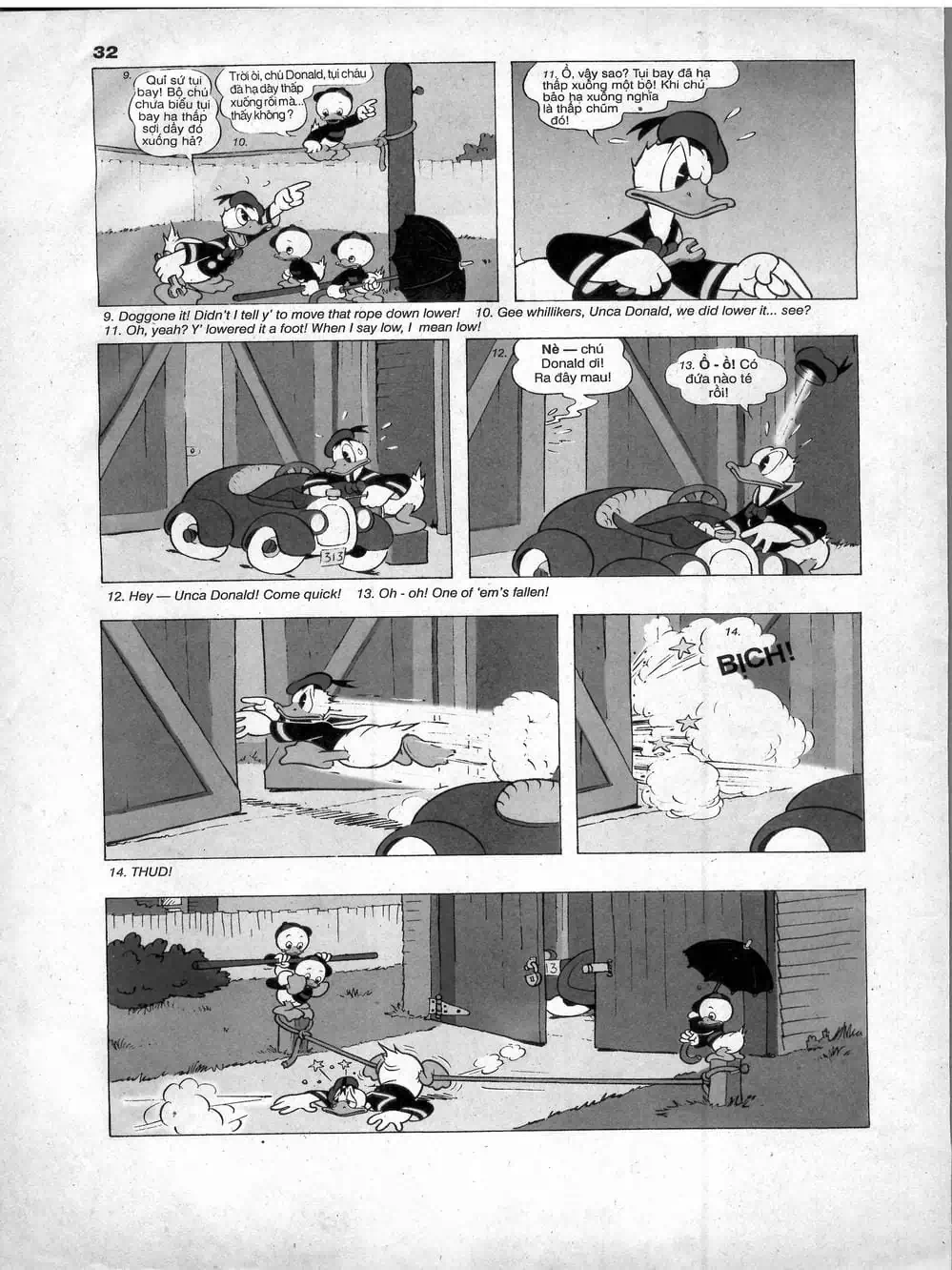 Truyện Tranh Donald Và Bạn Hữu trang 2