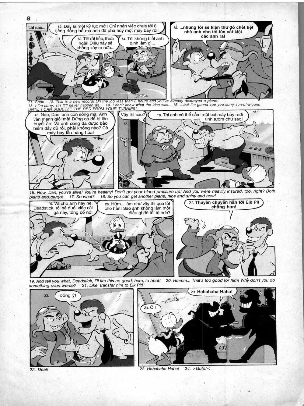 Truyện Tranh Donald Và Bạn Hữu trang 2