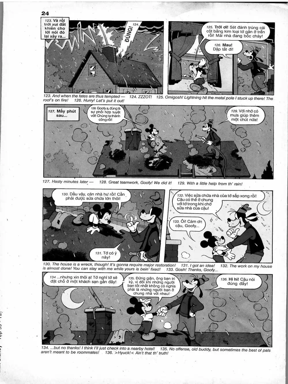 Truyện Tranh Donald Và Bạn Hữu trang 2