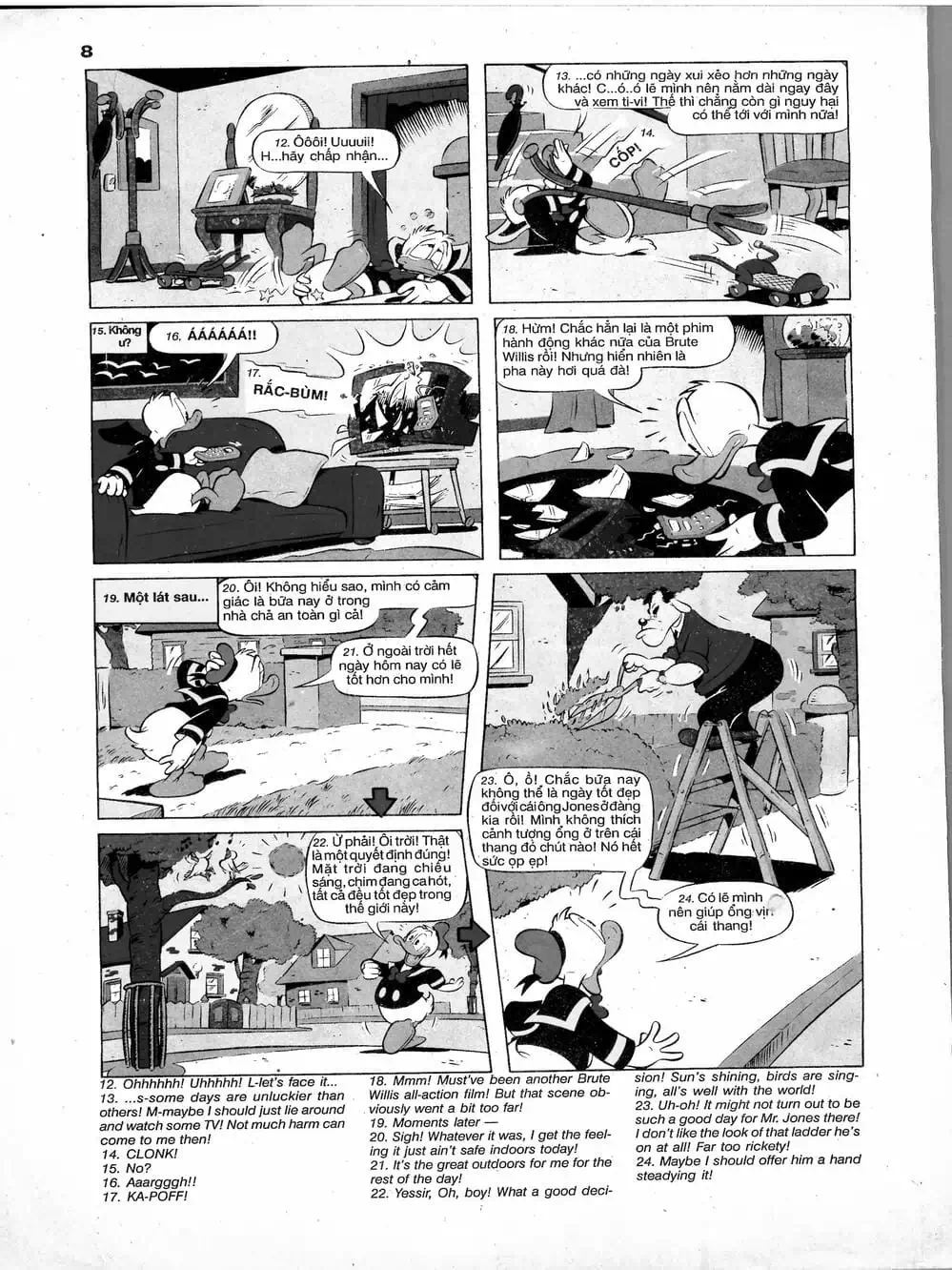 Truyện Tranh Donald Và Bạn Hữu trang 2