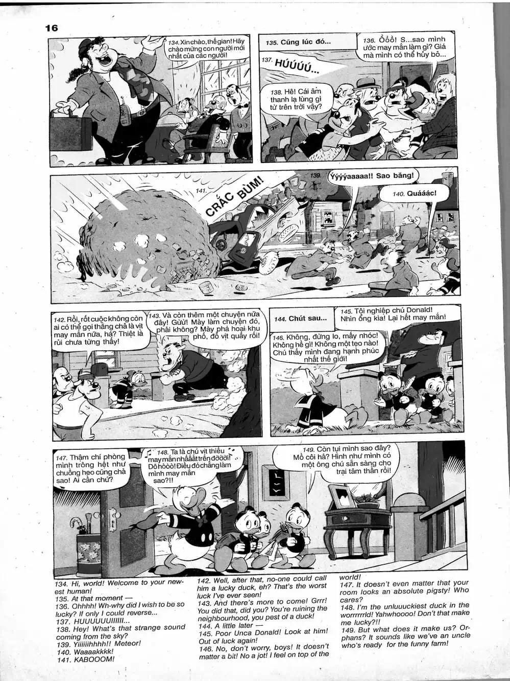 Truyện Tranh Donald Và Bạn Hữu trang 2
