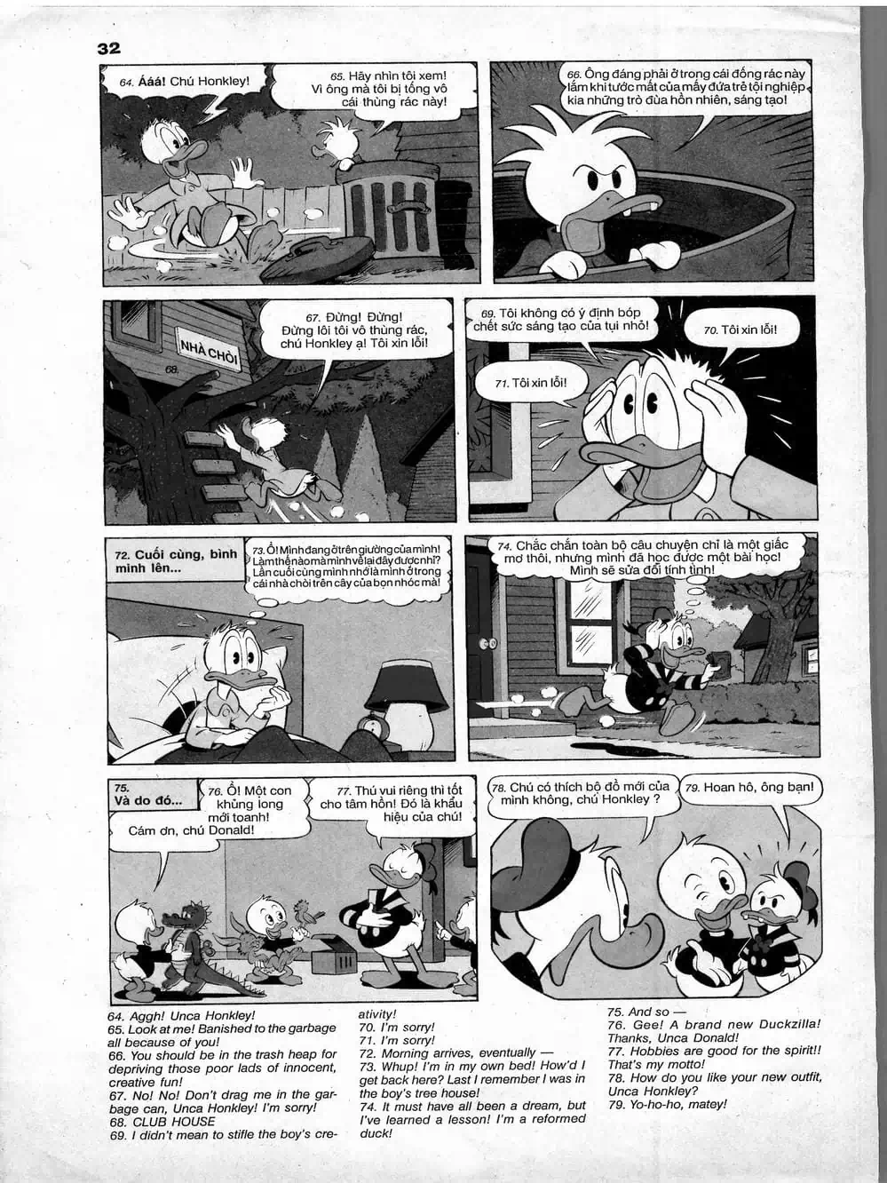 Truyện Tranh Donald Và Bạn Hữu trang 2