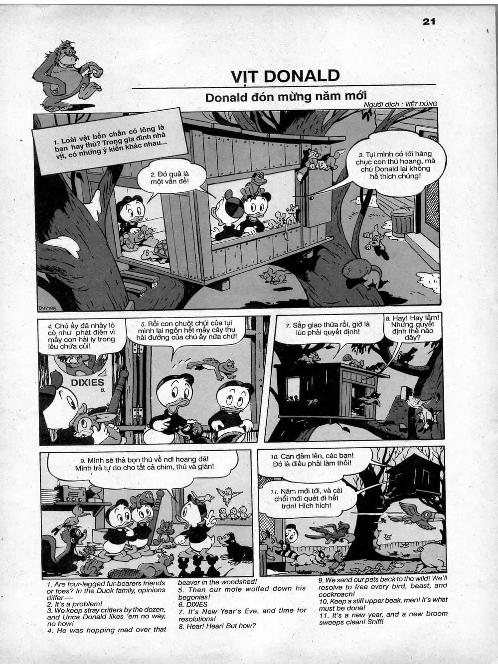 Truyện Tranh Donald Và Bạn Hữu trang 2