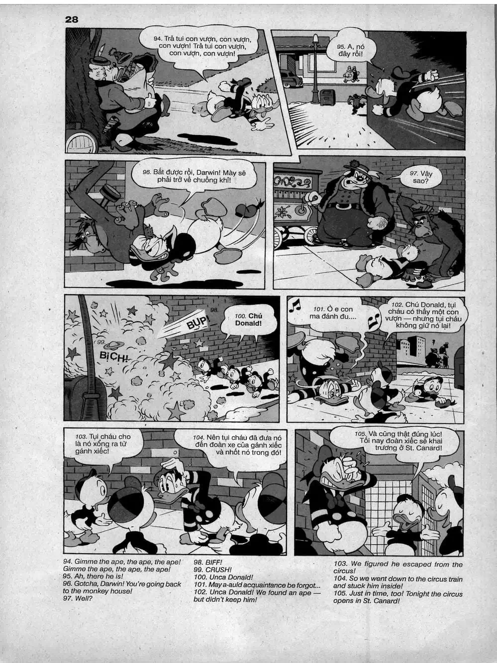 Truyện Tranh Donald Và Bạn Hữu trang 2