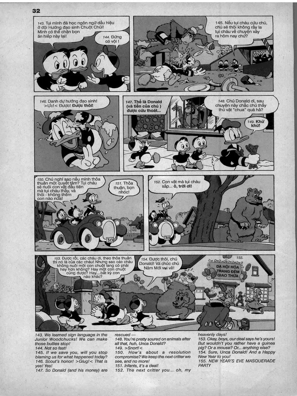 Truyện Tranh Donald Và Bạn Hữu trang 2