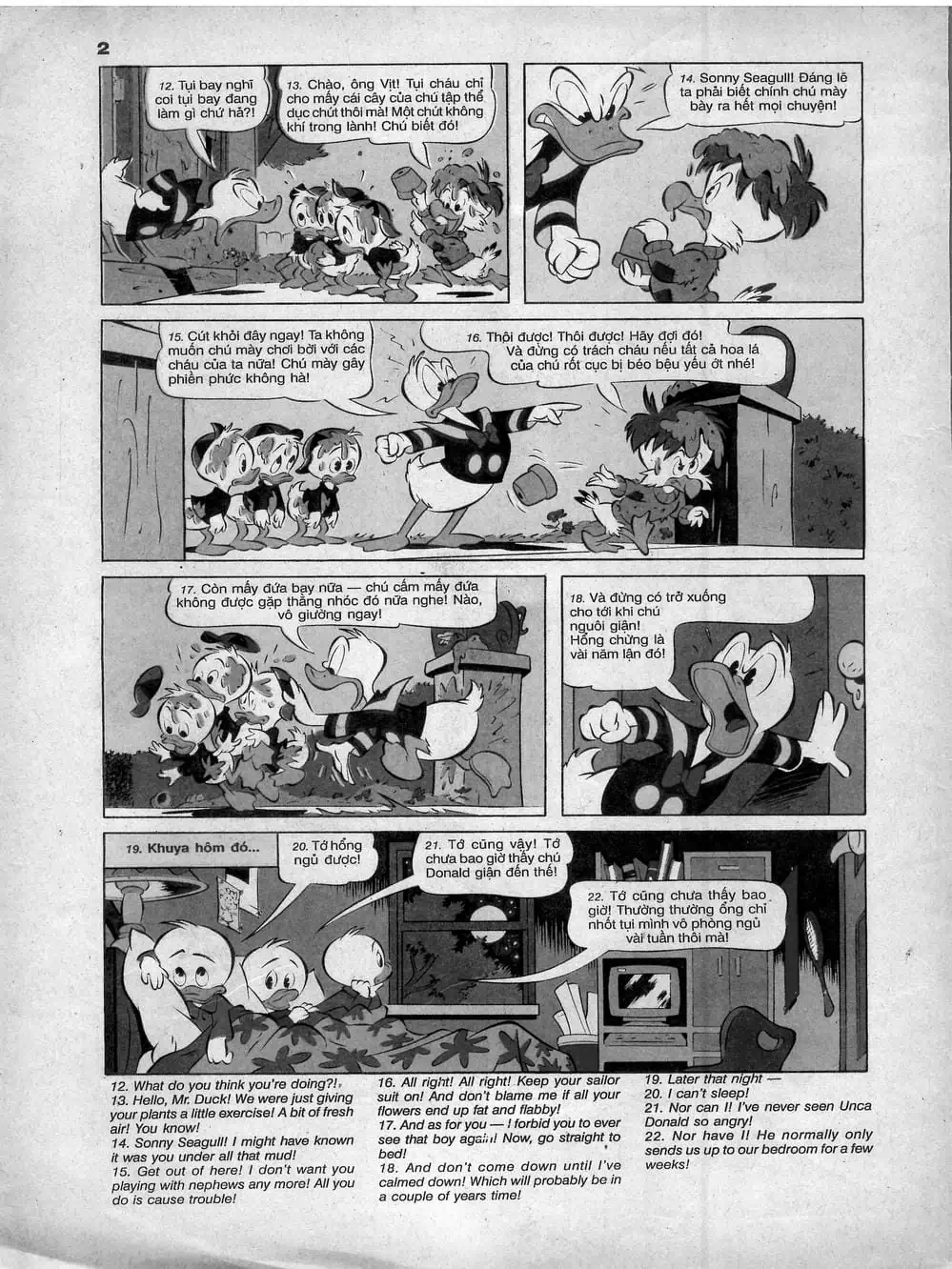 Truyện Tranh Donald Và Bạn Hữu trang 2