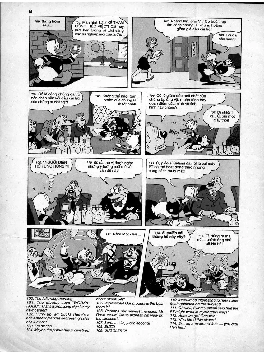 Truyện Tranh Donald Và Bạn Hữu trang 2