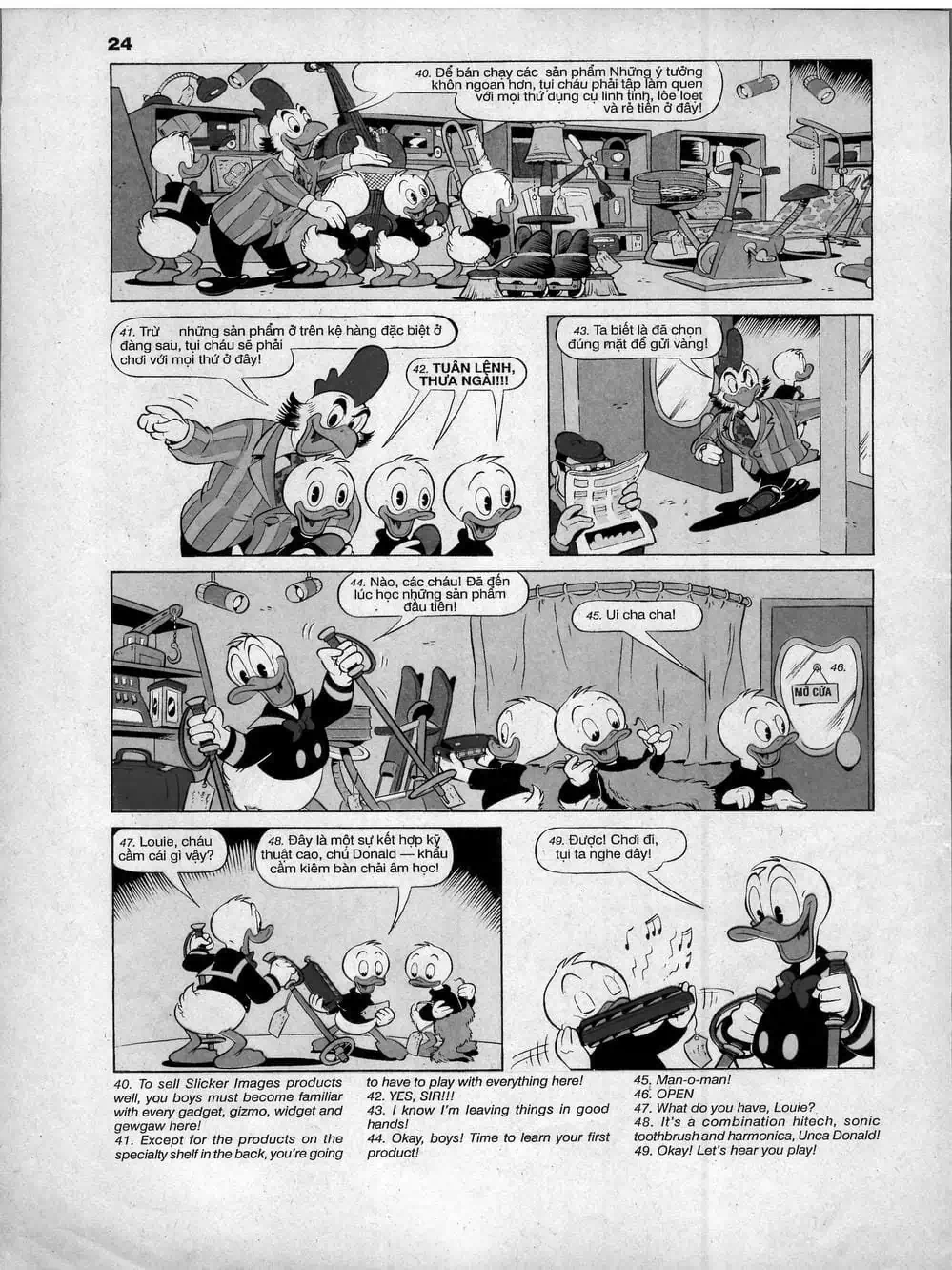 Truyện Tranh Donald Và Bạn Hữu trang 2