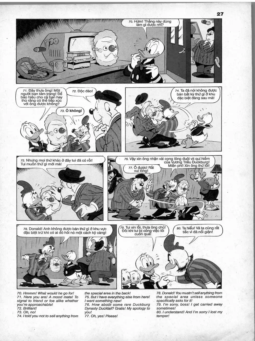 Truyện Tranh Donald Và Bạn Hữu trang 2