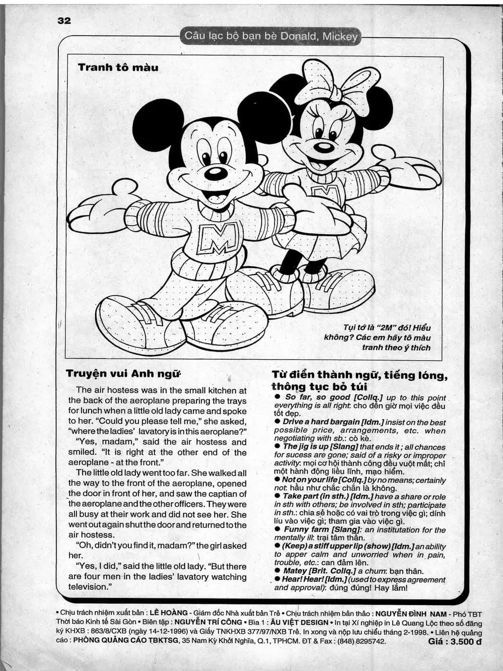 Truyện Tranh Donald Và Bạn Hữu trang 2