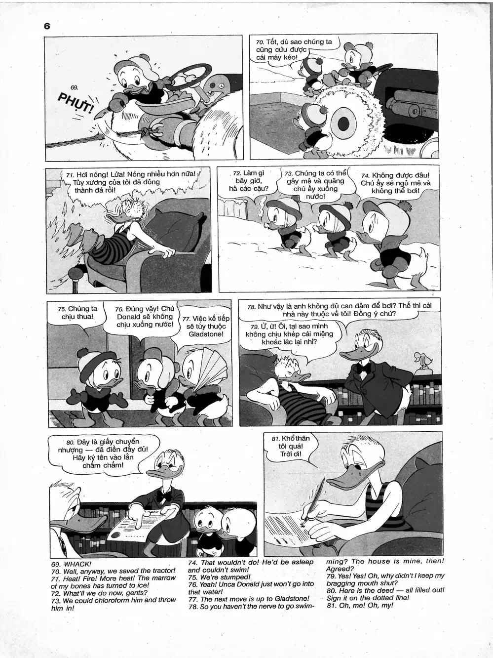 Truyện Tranh Donald Và Bạn Hữu trang 2