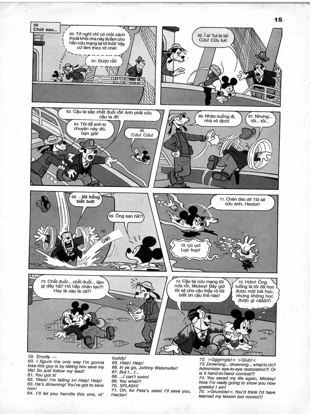 Truyện Tranh Donald Và Bạn Hữu trang 2