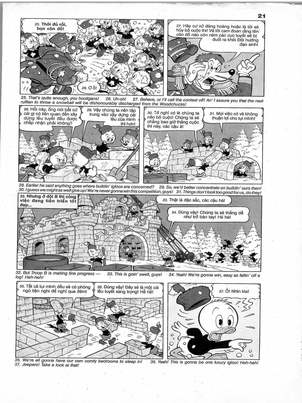 Truyện Tranh Donald Và Bạn Hữu trang 2