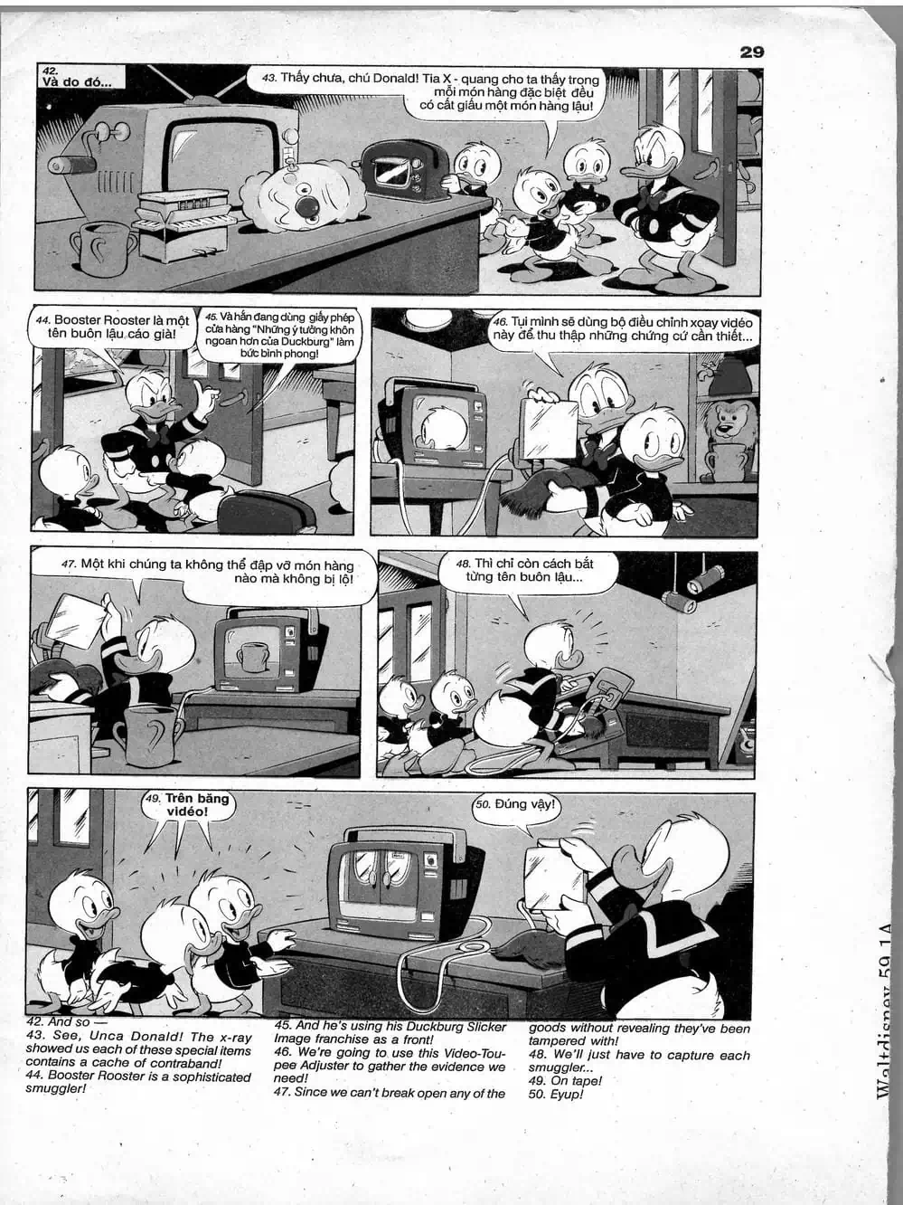 Truyện Tranh Donald Và Bạn Hữu trang 2