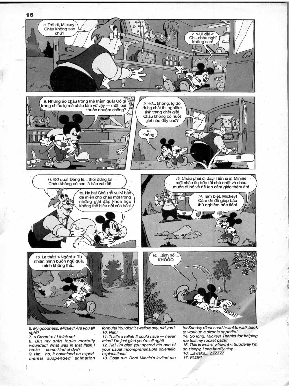 Truyện Tranh Donald Và Bạn Hữu trang 2