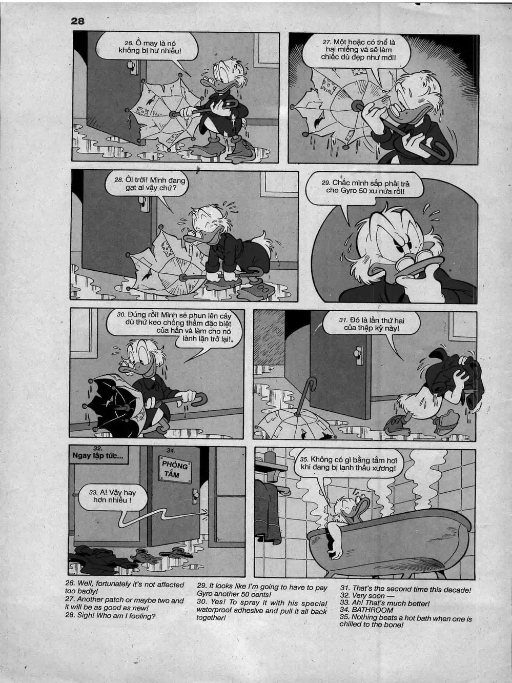 Truyện Tranh Donald Và Bạn Hữu trang 2