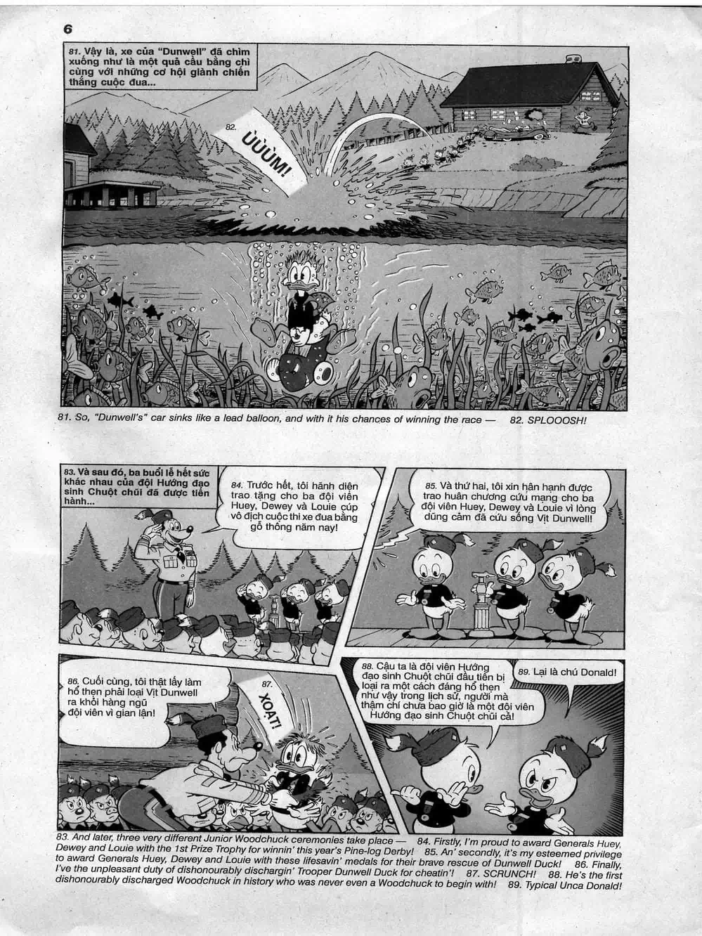 Truyện Tranh Donald Và Bạn Hữu trang 2