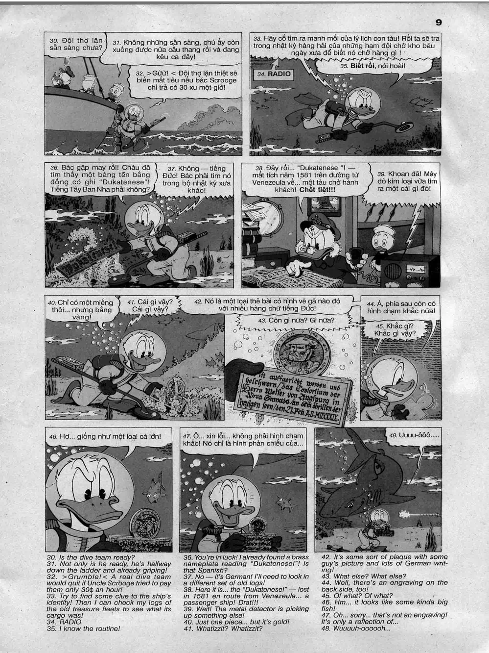 Truyện Tranh Donald Và Bạn Hữu trang 2