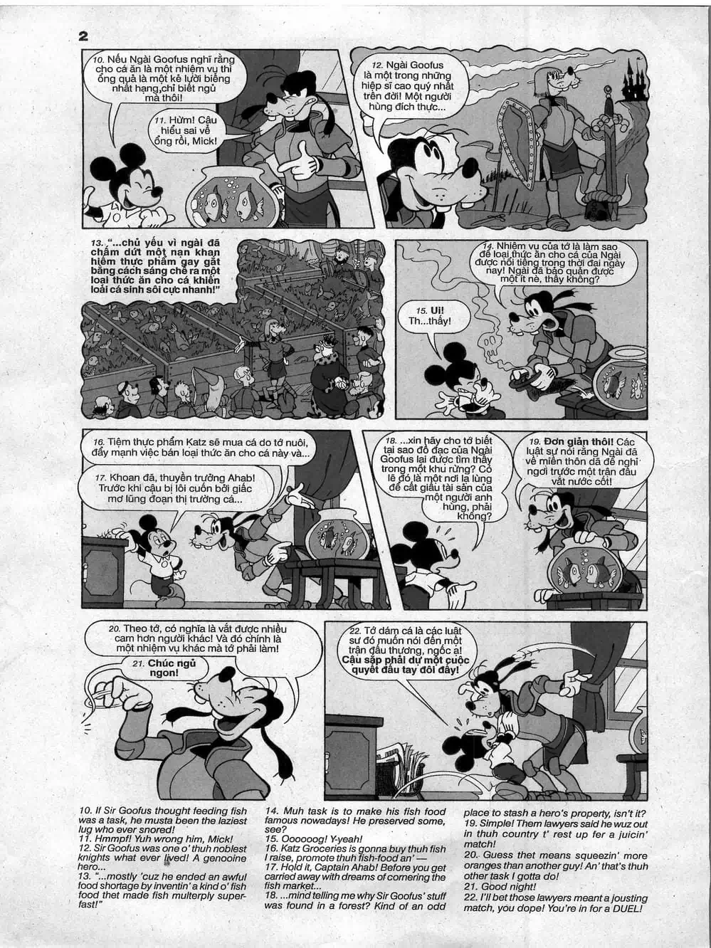 Truyện Tranh Donald Và Bạn Hữu trang 2