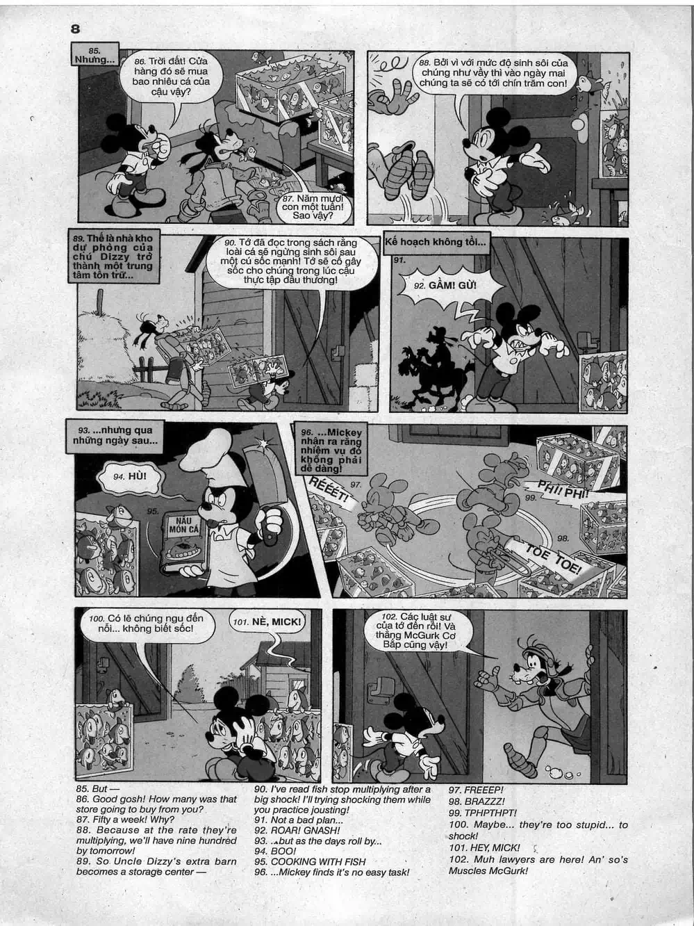 Truyện Tranh Donald Và Bạn Hữu trang 2