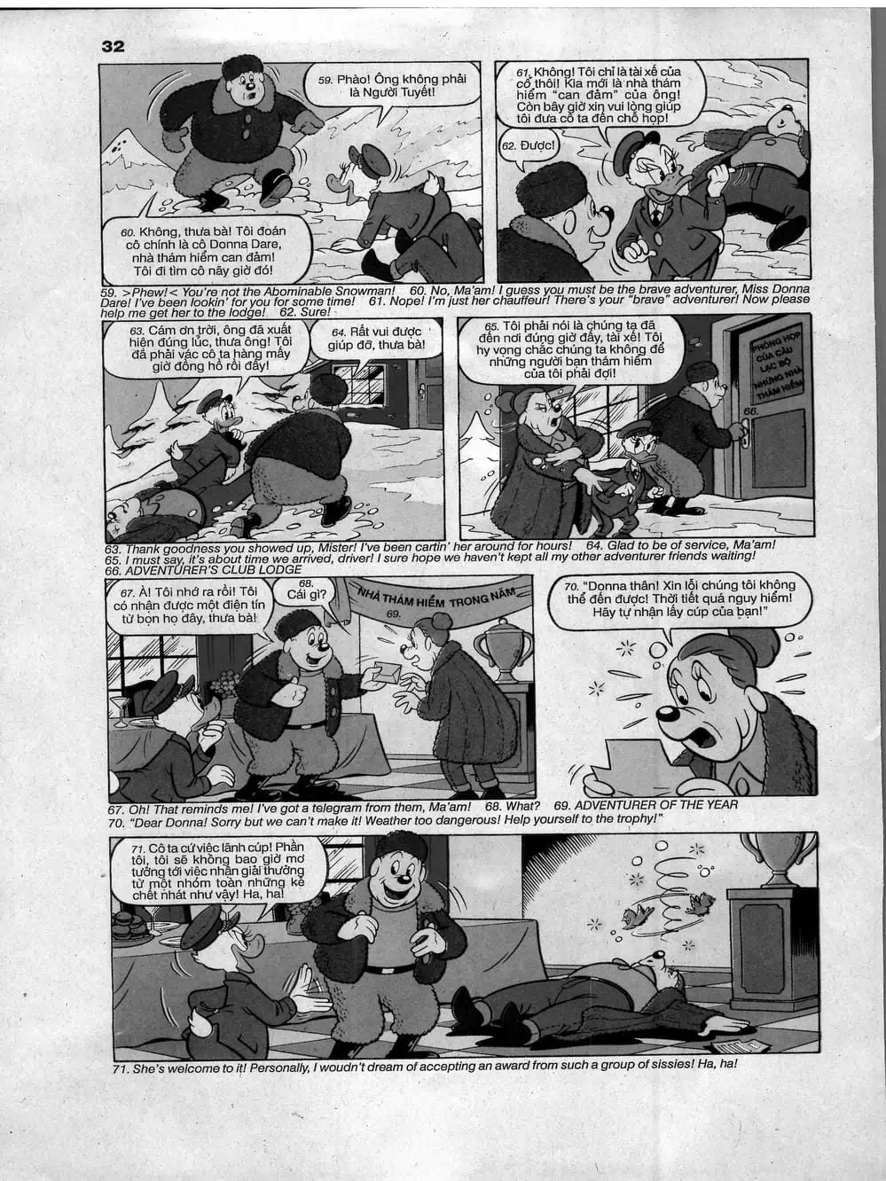 Truyện Tranh Donald Và Bạn Hữu trang 2