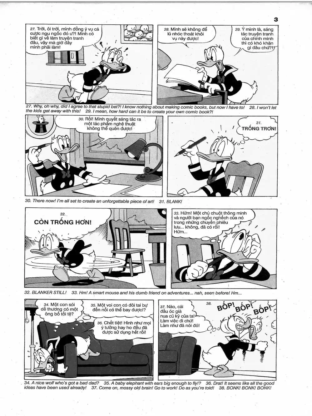 Truyện Tranh Donald Và Bạn Hữu trang 2