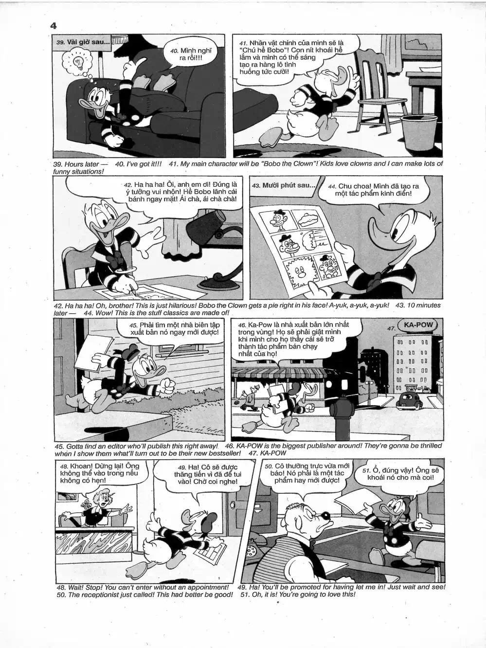 Truyện Tranh Donald Và Bạn Hữu trang 2