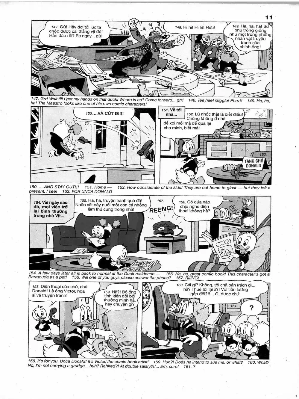 Truyện Tranh Donald Và Bạn Hữu trang 2