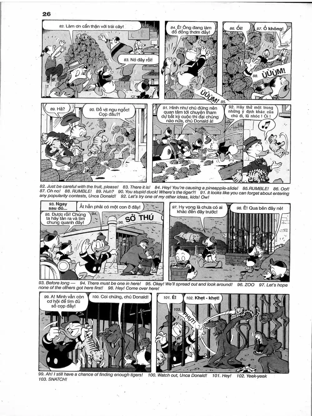 Truyện Tranh Donald Và Bạn Hữu trang 2