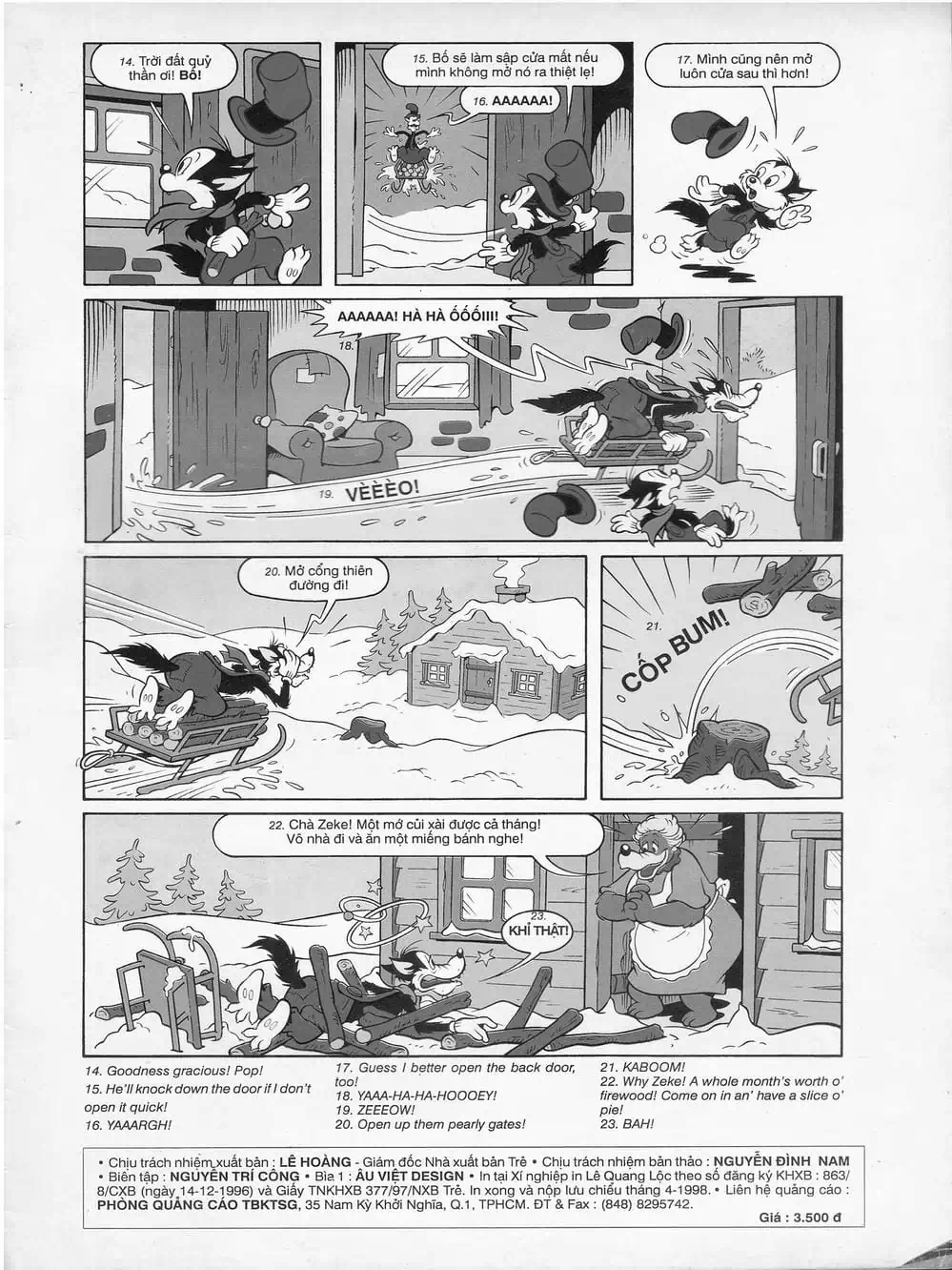 Truyện Tranh Donald Và Bạn Hữu trang 2