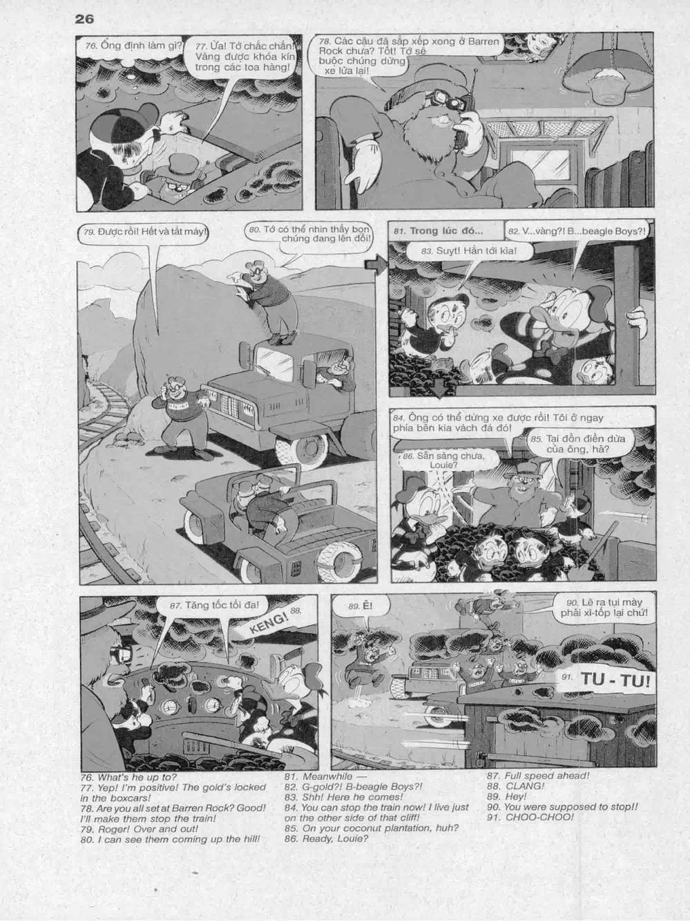 Truyện Tranh Donald Và Bạn Hữu trang 2