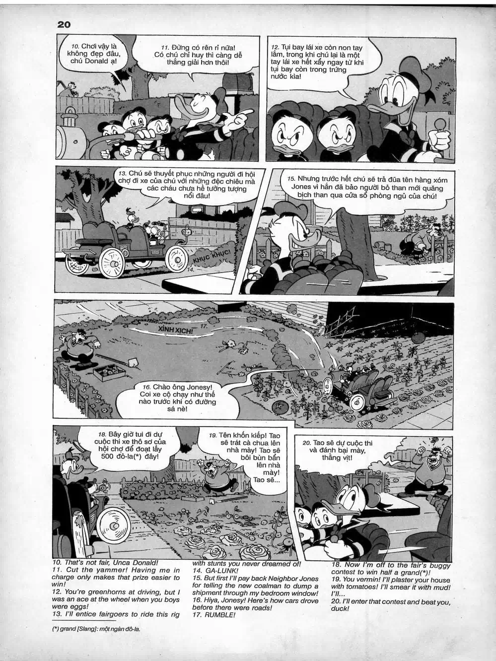 Truyện Tranh Donald Và Bạn Hữu trang 2