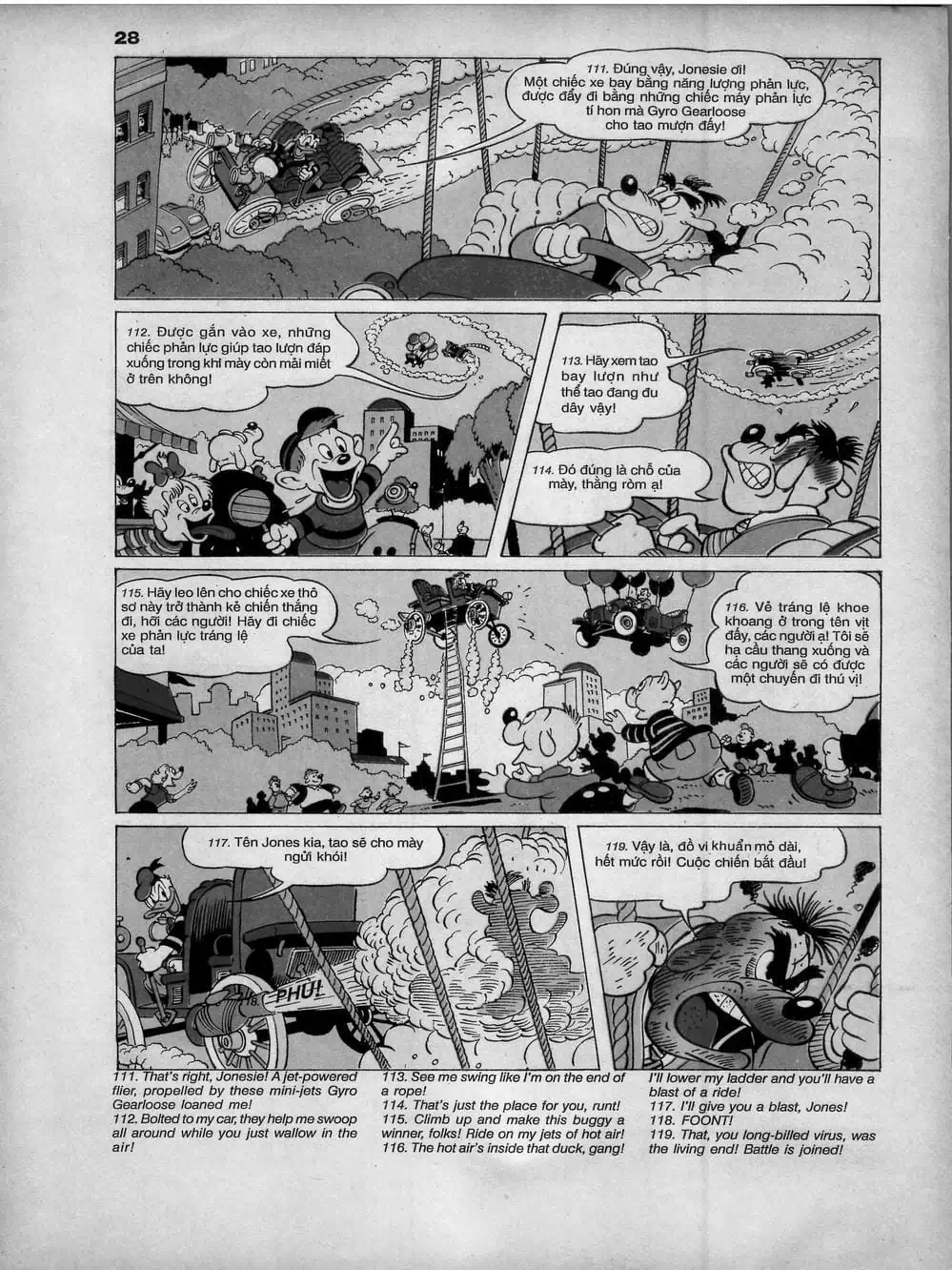 Truyện Tranh Donald Và Bạn Hữu trang 2