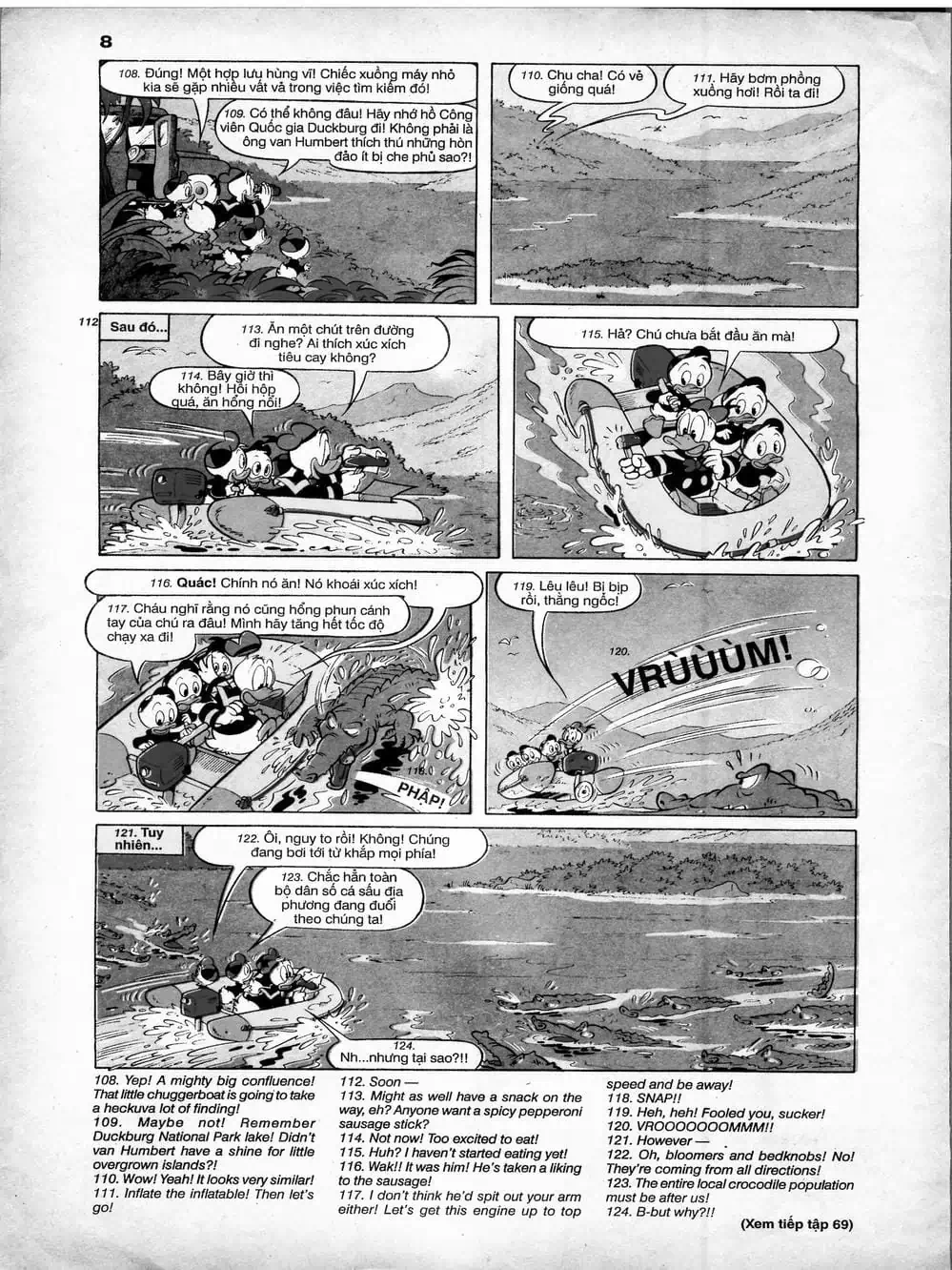 Truyện Tranh Donald Và Bạn Hữu trang 2