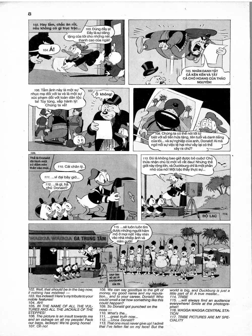 Truyện Tranh Donald Và Bạn Hữu trang 2